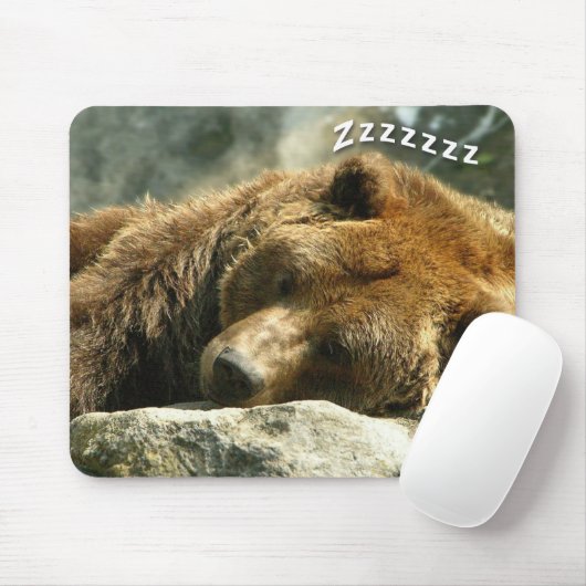 Nickerchen Time Bear Mousepad (Mit Mouse)
