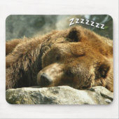 Nickerchen Time Bear Mousepad (Vorne)