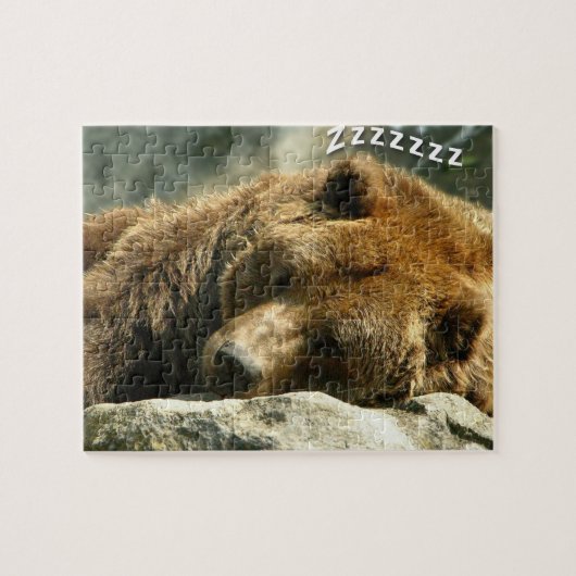 Nickerchen Time Bear Puzzle (Horizontal)
