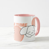 Nickerchen Time Bunny Tasse (VorderseiteRechts)