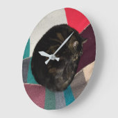 Nickerchen Time Dave Acrylmauer Große Wanduhr (Winkel)