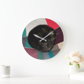 Nickerchen Time Dave Acrylmauer Große Wanduhr (Zuhause)