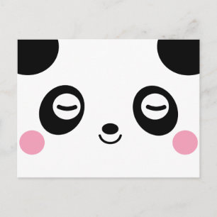 Nickerchen Time Panda Postkarte