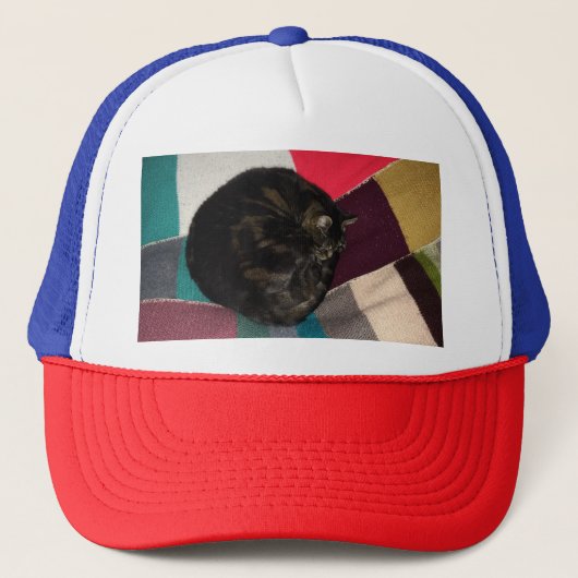 Nickerchen Time Trucker Dave Cap Truckerkappe (Vorderseite)