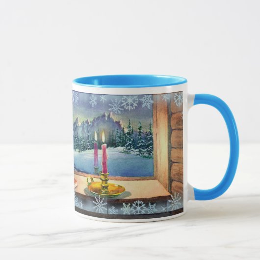 NICKERCHEN u. SCHNEEFLOCKEN durch SHARON SHARPE Tasse (Rechts)