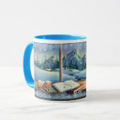 NICKERCHEN u. SCHNEEFLOCKEN durch SHARON SHARPE Tasse (Vorderseite Links)