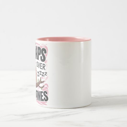 Nickerchen über Valentine Tasse (Mittel)