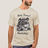 Nickerchen Zeit? Funny Tiger T - Shirt - Absolut! (Vorderseite)