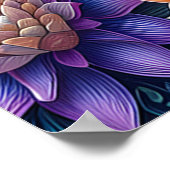 Nickerchen Zeit ist jederzeit. Poster (Ecke)