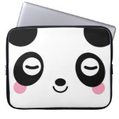 Nickerchen-Zeit-Panda Laptopschutzhülle (Vorderseite)