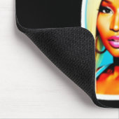 Nicki Minaj Sticker Mousepad (Ecke)