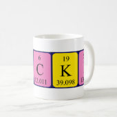 Nicki Periodenname Tasse (VorderseiteRechts)
