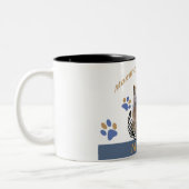 Nickie Mommas Engels-Tasse Zweifarbige Tasse (Links)