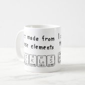Nicklas Periodenname Tasse (Vorderseite Links)