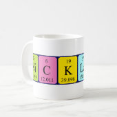Nicklaus Periodenname Tasse (Vorderseite Links)