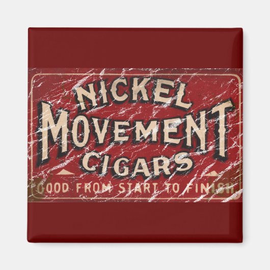 Nickle Movement Cigar 1900 - Not Magnet (Vorne)