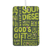 Nicknames Autolufterfrischer (Vorderseite)