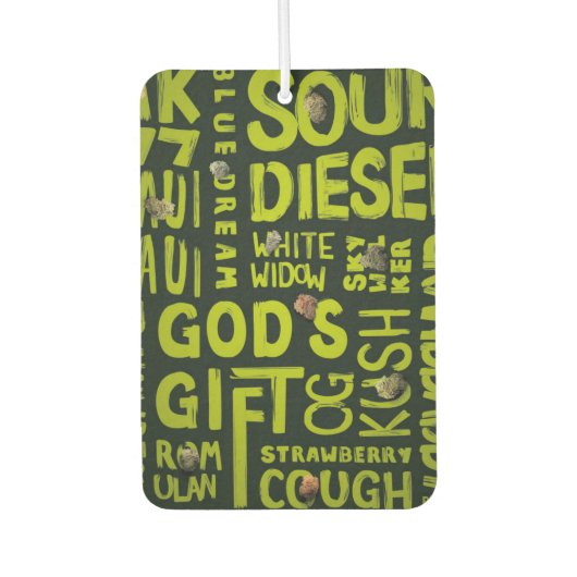 Nicknames Autolufterfrischer (Vorderseite)