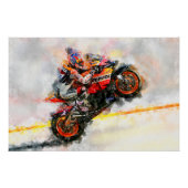 Nicky Hayden Poster (Vorderseite)