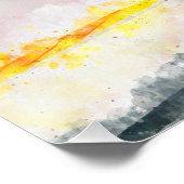 Nicky Hayden Poster (Ecke)