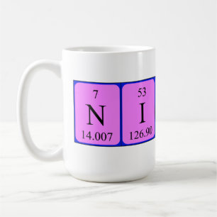 Nicky Periodenname Tasse