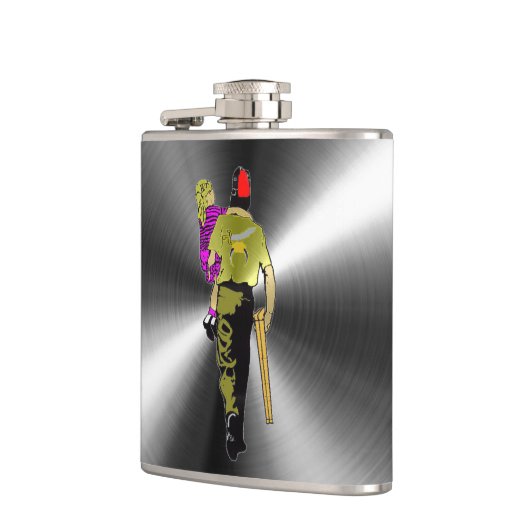 Nickzeit Flachmann (Links)