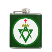 Nickzeit Flachmann (Vorderseite)