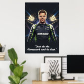 Nico Hülkenberg Poster (Heimbüro)