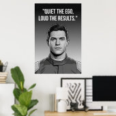 Nico Hülkenberg Racing Vector – Bring das Ego zum  Poster (Heimbüro)