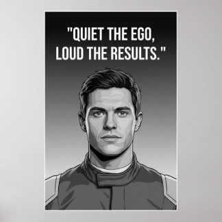 Nico Hülkenberg Racing Vector – Bring das Ego zum  Poster