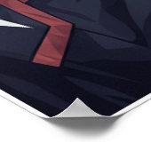 Nico Hülkenberg Racing Vector – Chase the Vision Poster (Ecke)