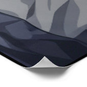 Nico Hülkenberg Racing Vector - Motivational Poster (Ecke)