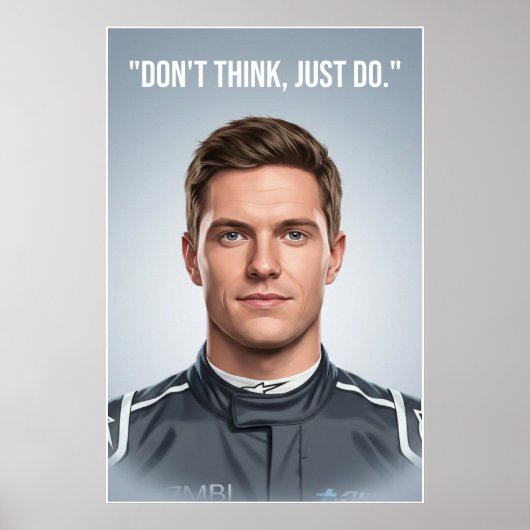 Nico Hülkenberg Racing Vector – Poster (Vorne)