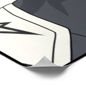 Nico Hülkenberg Racing Vector – Poster (Ecke)