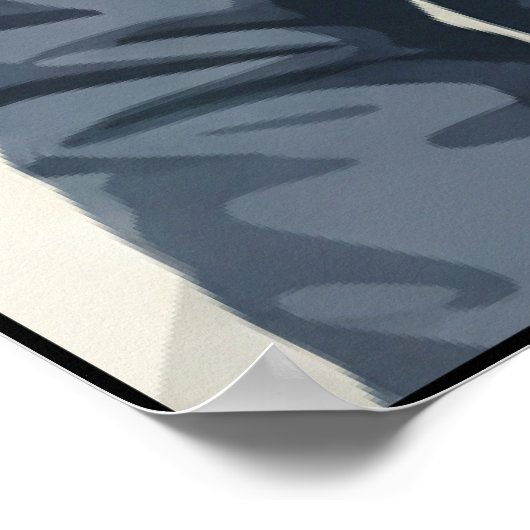 Nico Hülkenberg Racing Vector – Poster (Ecke)