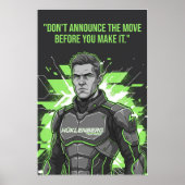 Nico Hülkenberg Racing Vector – Poster (Vorne)