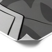 Nico Hülkenberg Racing Vector – Quiet the Ego Poster (Ecke)