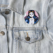 Nico Robin ~ Teufelskind Button (Beispiel)