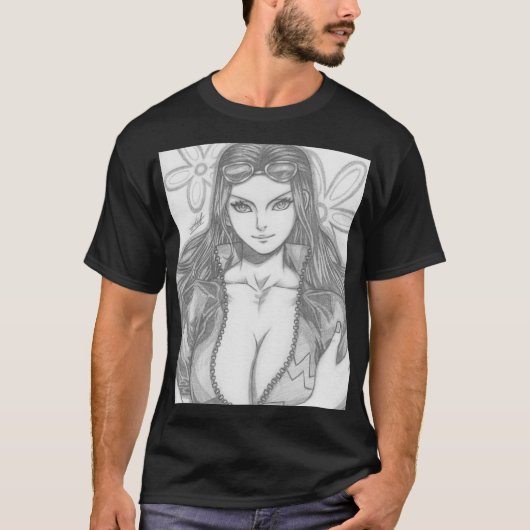 Nico Robin ~ Teufelskind T-Shirt (Vorderseite)