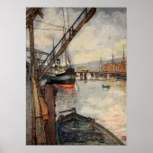 Nico Wilhelm Jungmann ~ Trondhjem Norwegen Port Poster (Vorne)