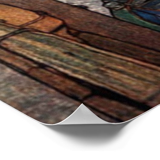 Nico Wilhelm Jungmann ~ Trondhjem Norwegen Port Poster (Ecke)