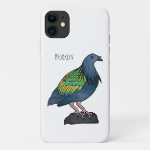 Nicobar Taube Cartoon Illustration Case-Mate iPhone Hülle