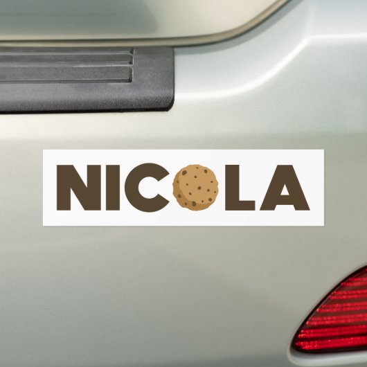 Nicola Cookie Autoaufkleber (Auf Auto)