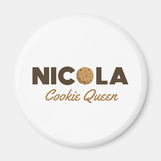 Nicola cookie Queen Magnet (Vorne)