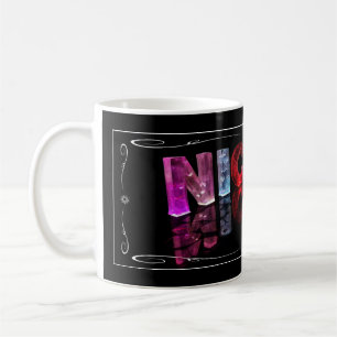 Nicola - der NamensNicola in 3D beleuchtet Kaffeetasse