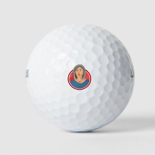 Nicola Spurrier Golfball (Vorderseite)