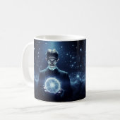Nicola Tesla Caneca de Café Kaffeetasse (Vorderseite Links)