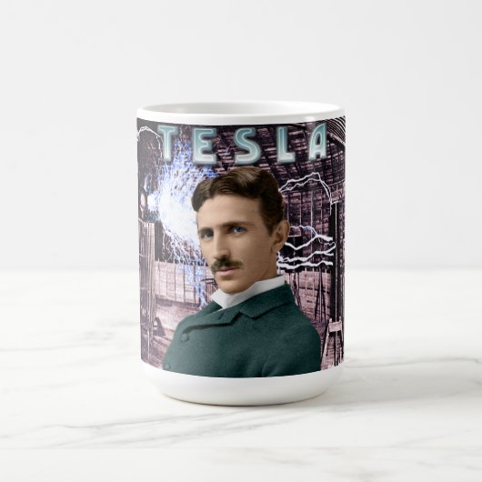 Nicola Tesla Kaffee-Tasse Kaffeetasse (Mittel)
