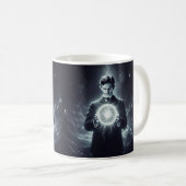 Nicola Tesla Kaffeetasse (VorderseiteRechts)