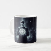 Nicola Tesla Kaffeetasse (Vorderseite Links)